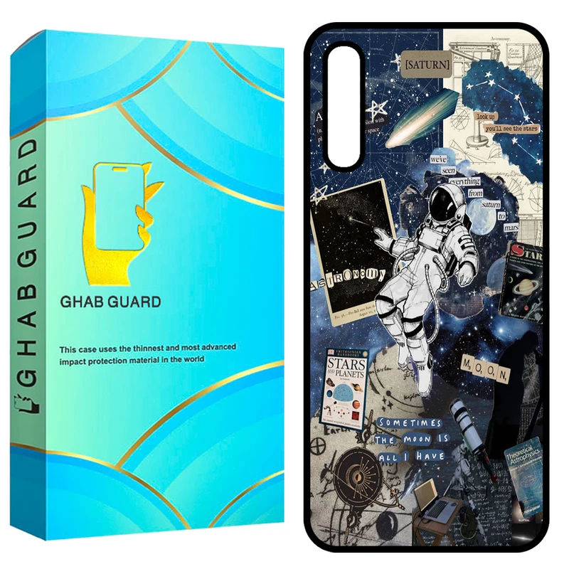  کاور قاب گارد طرح فضانورد مدل GCHPA50 مناسب برای گوشی موبایل سامسونگ Galaxy A50 / A50s / A30s
