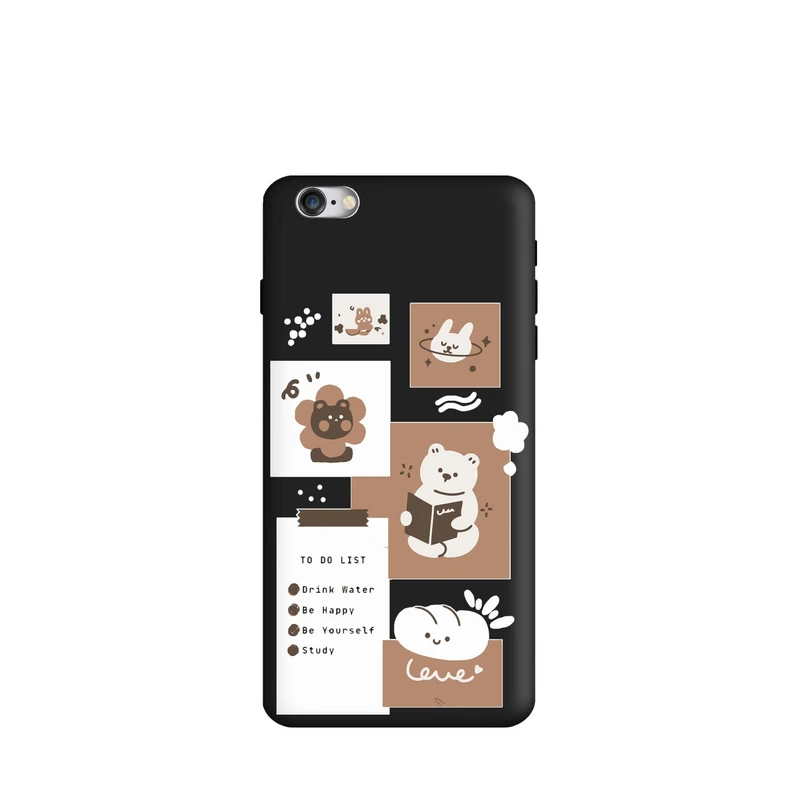 کاور قاب گارد طرح روزمرگی خرس کد f6508 مناسب برای گوشی موبایل اپل iphone 7 Plus / 8 Plus