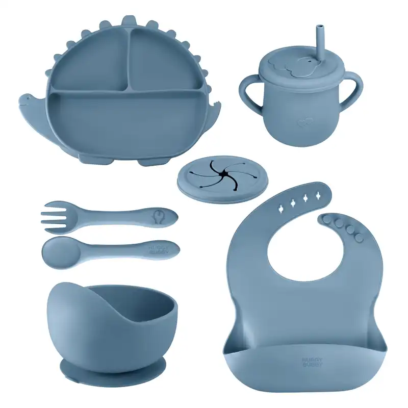 ظرف غذا 8 تکه کودک هاگی باگی مدل دینو