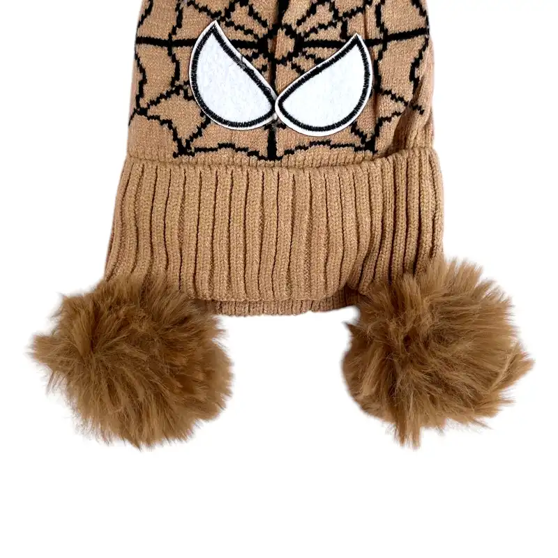 کلاه بافتنی بچگانه مدل عنکبوتی RO_218