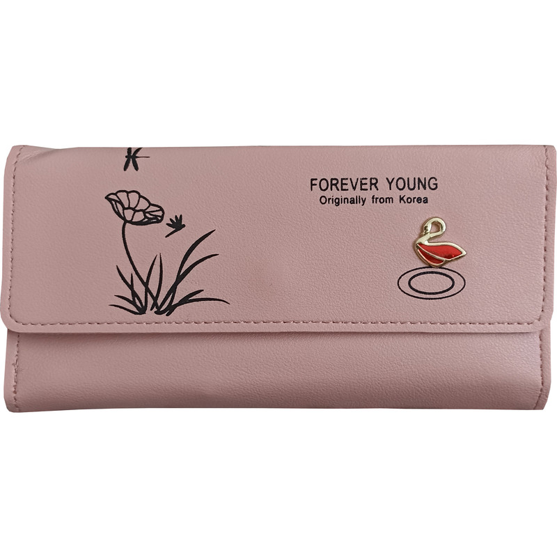 کیف پول زنانه مدل قو