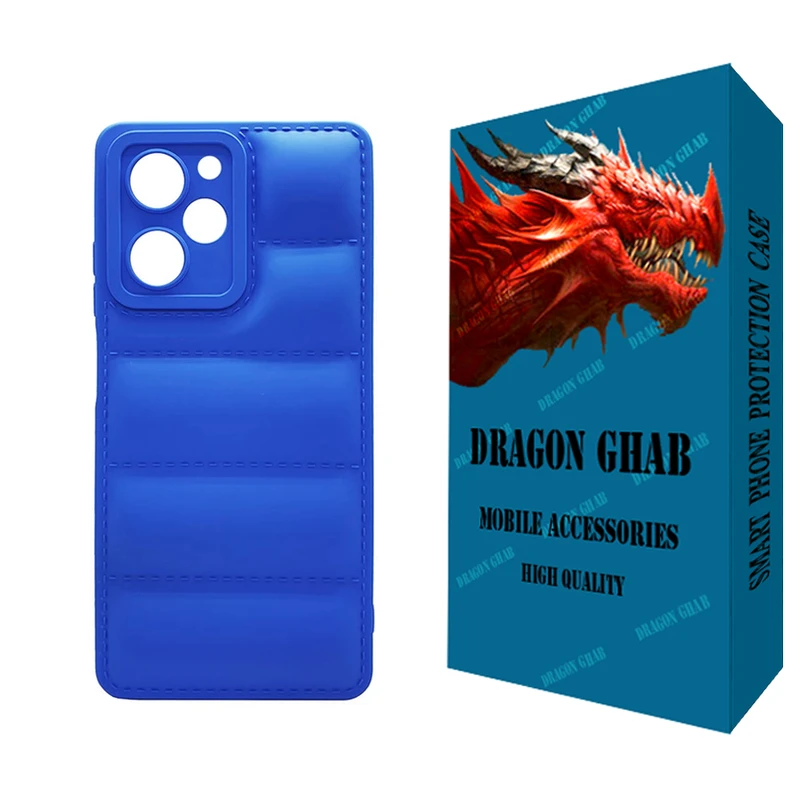 کاور دراگون قاب مدل پافری مناسب برای گوشی موبایل شیائومی Poco X5 Pro