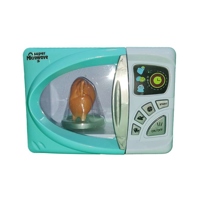 ست اسباب بازی آشپزخانه مدل ماکروفر happy family