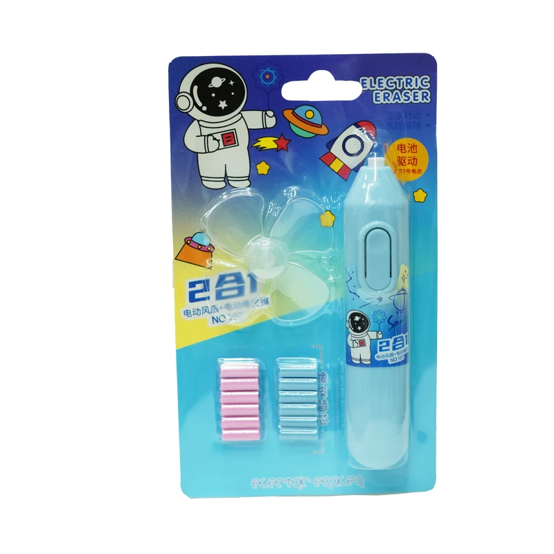 پاک کن مدل برقی طرح فضانورد کد 01 به همراه یدک پاک کن 