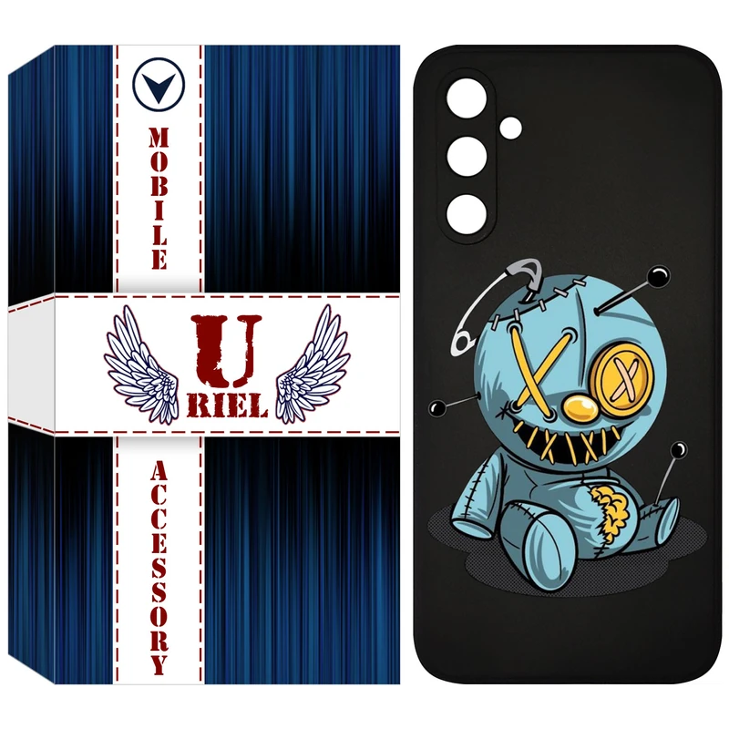 کاور یوریل قاب مدل KSH کد 68 طرح عروسک مناسب برای گوشی موبایل سامسونگ Galaxy S23 FE