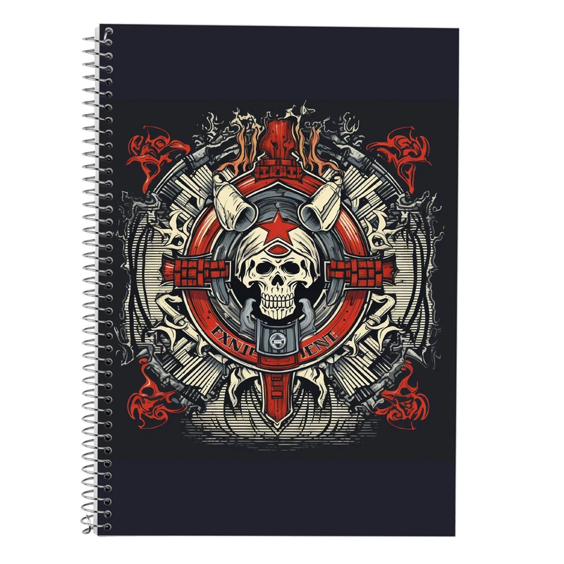 دفتر لغت 50 برگ مدوپد طرح Fullmetal Alchemist کد DF2325