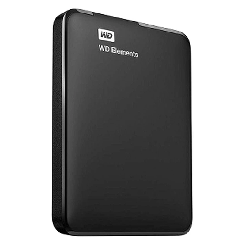 هارد اکسترنال وسترن دیجیتال مدل Elements ظرفیت یک ترابایت دارای رابط USB Type-A 3.2