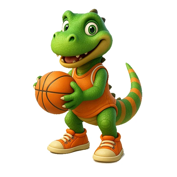 استیکر پارچه و لباس پاد آفرین طرح دانیاسور کارتونی کد 1224