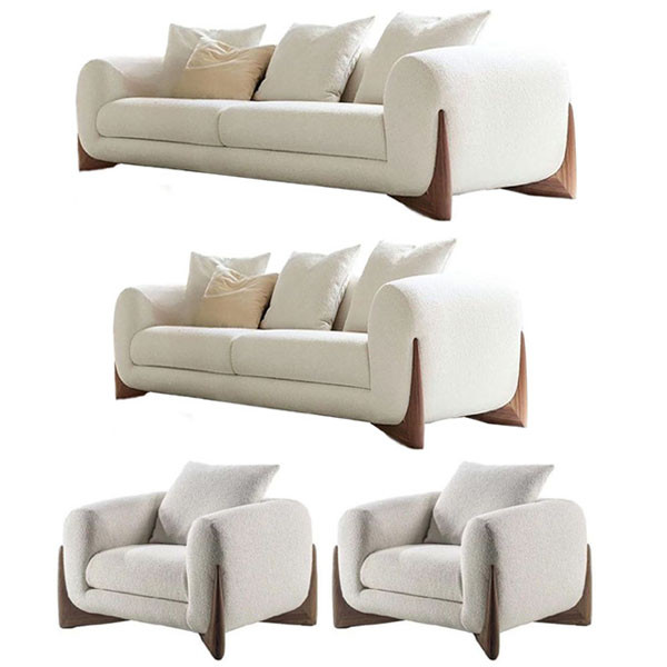 مبل راحتی 7 نفره مدل نئوکلاسیک تدی