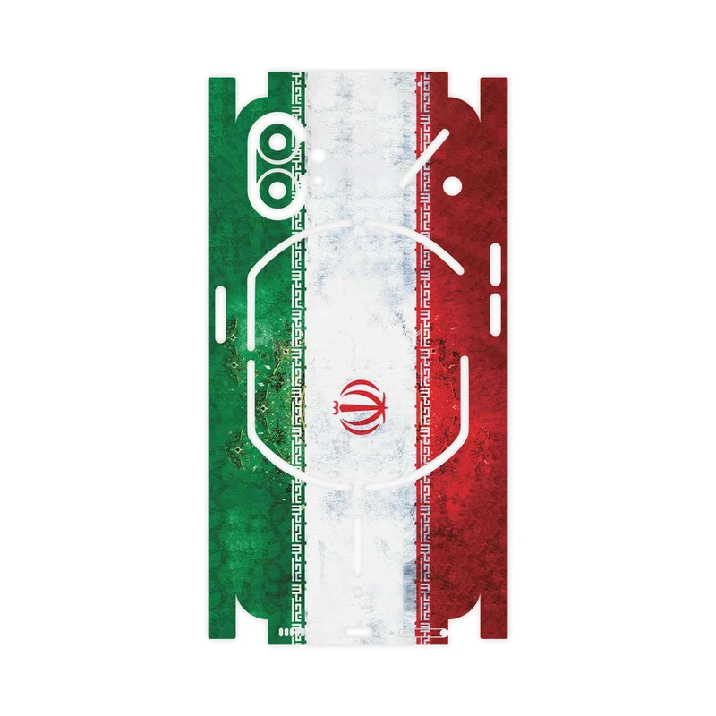برچسب پوششی ماهوت مدل IRAN_Flag_1-FullSkin مناسب برای گوشی موبایل ناتینگ Phone 1
