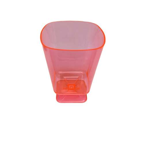 ظرف یکبار مصرف مدل دسری رنگی پایه دار بسته 10 عددی