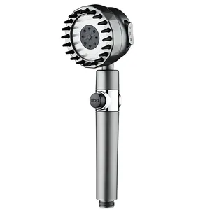 سردوش حمام ققنوس مدل توربو ماساژور چرخشی لوکس