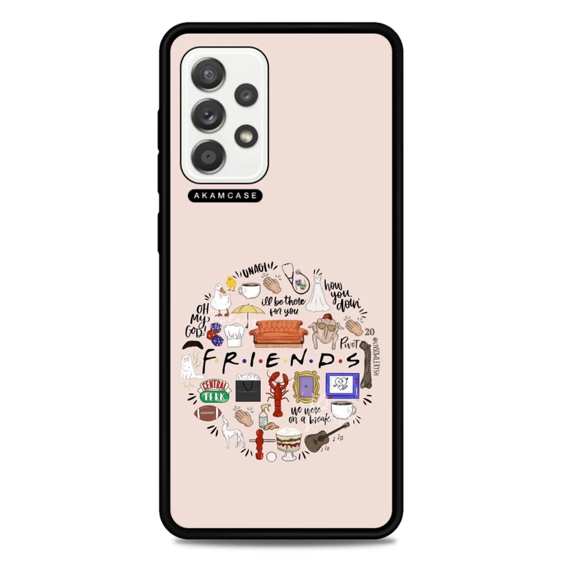 کاور آکام مدل AMCWSGA52-FRIENDS3 مناسب برای گوشی موبایل سامسونگ Galaxy A52