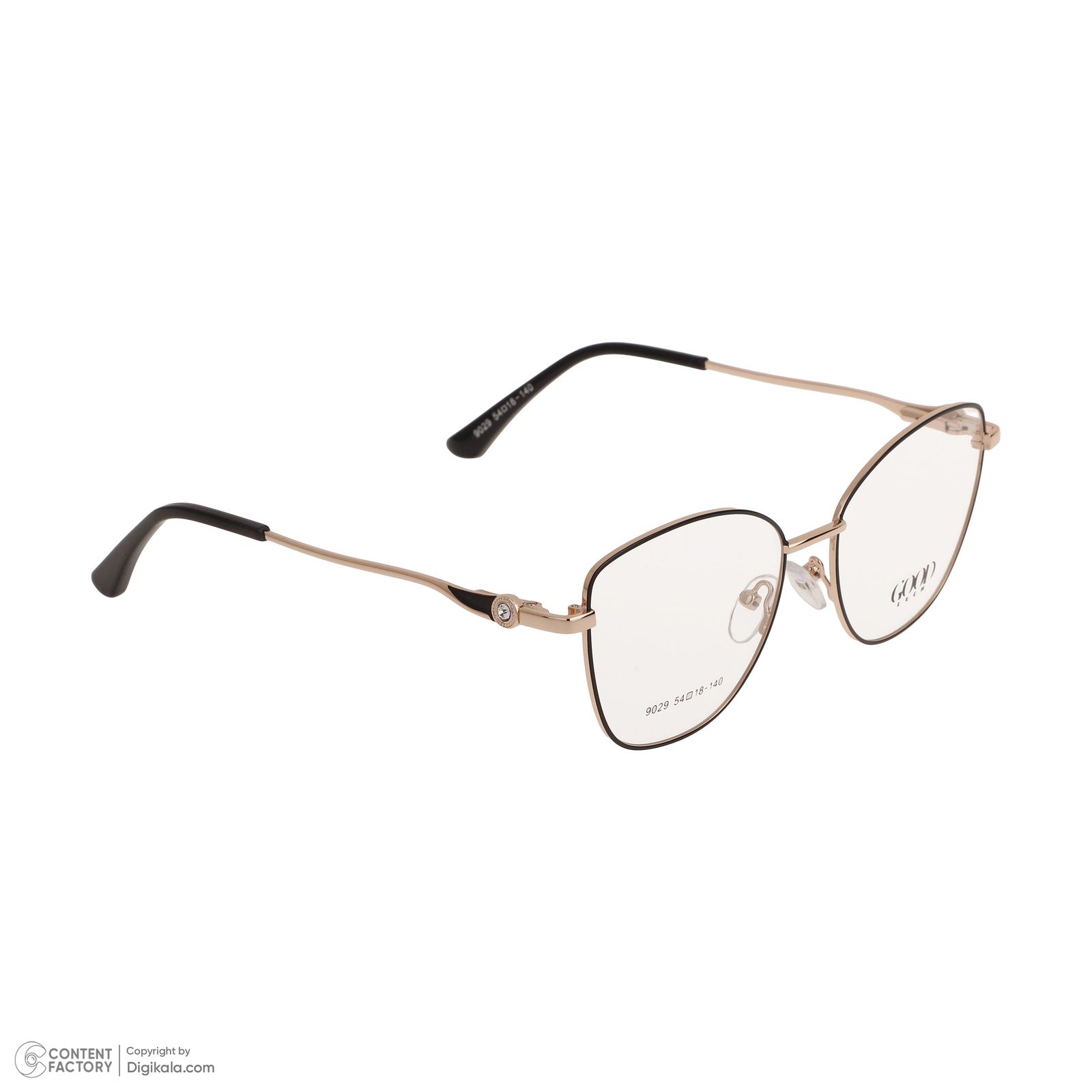 فریم عینک طبی زنانه گودلاک مدل 9029 black -  - 2