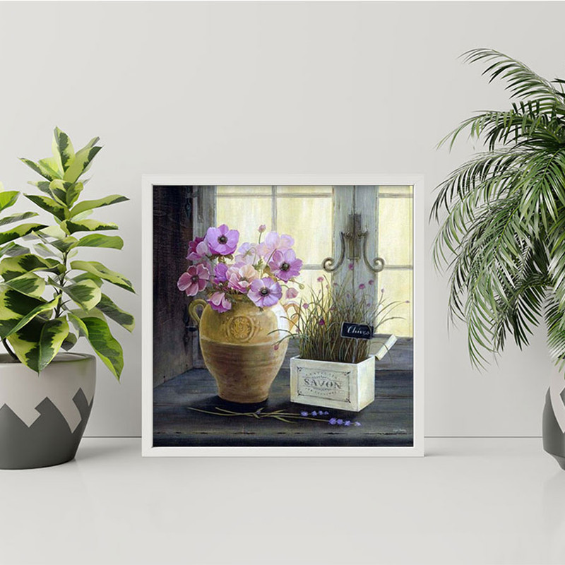 تابلو طرح گل مدل EP495