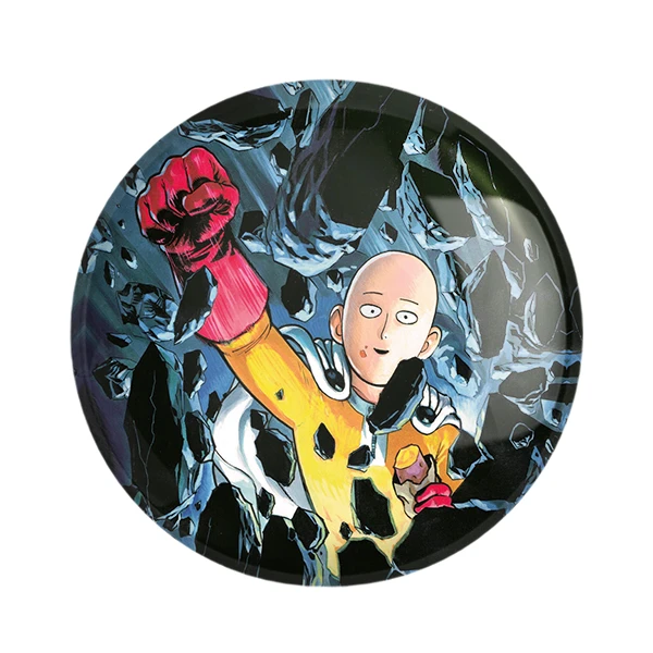 مگنت خندالو طرح سایتاما انیمه مرد تک مشتی One Punch Man کد 10528