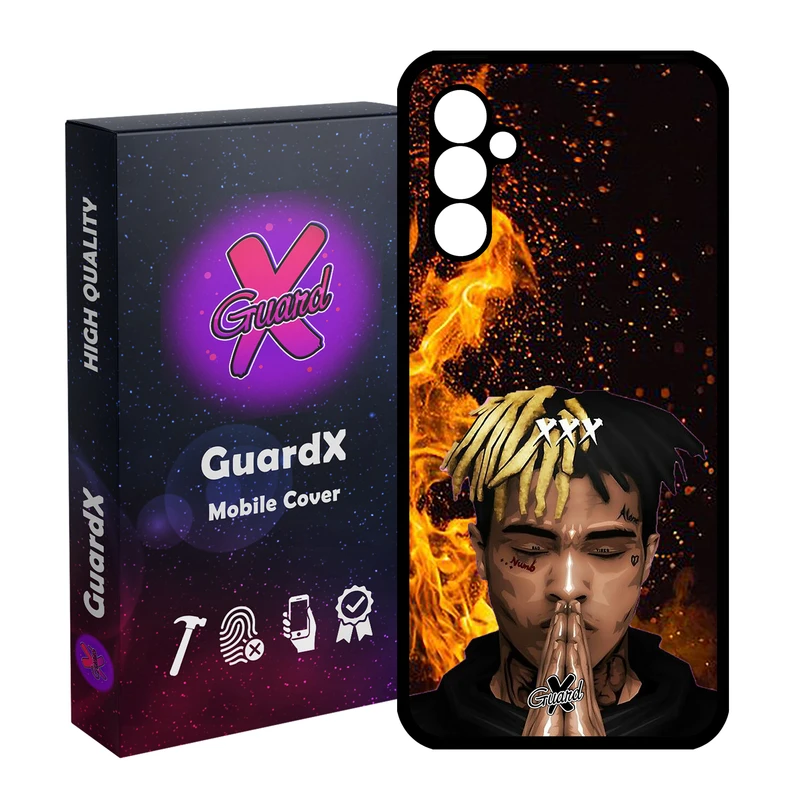 کاور گارد ایکس طرح دختر مدل Glass10366 مناسب برای گوشی موبایل سامسونگ Galaxy A24/A24 4G/M34 5G