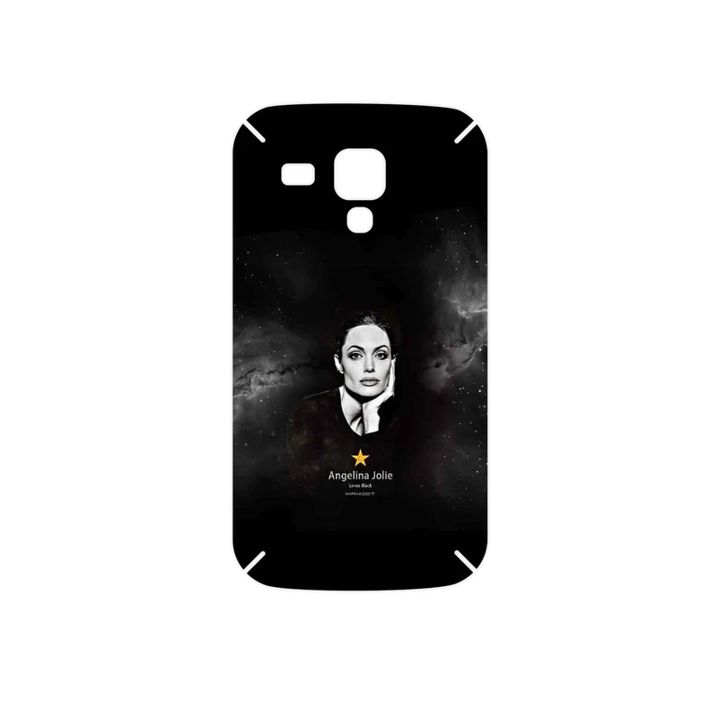 برچسب پوششی ماهوت مدل Angelina Jolie مناسب برای گوشی موبایل سامسونگ Galaxy S Duos GT S7562