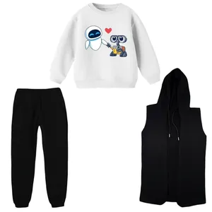 ست 3 تکه لباس راحتی بچگانه مدل وال ای کد 2