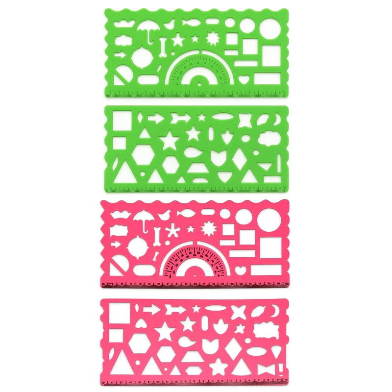 شابلون مدل ژله ای دوبل بسته 4 عددی