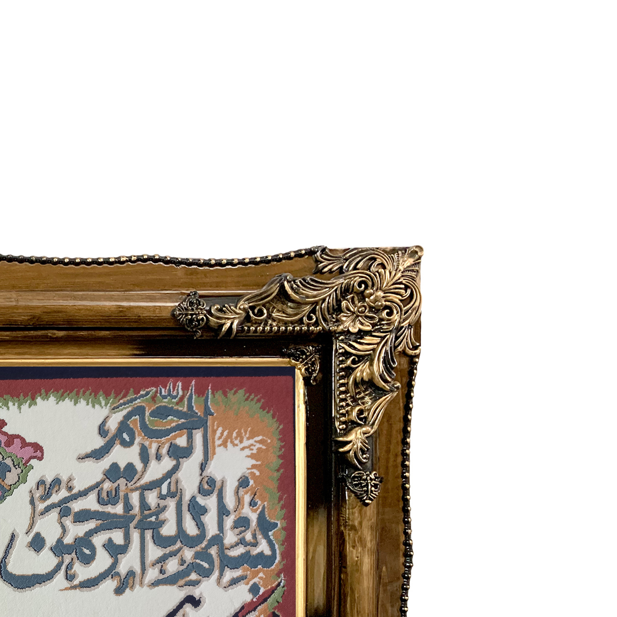 تابلو فرش ماشینی طرح دستبافت مدل وان یکاد کد 7787