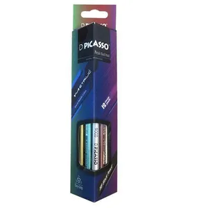 مداد پیکاسو مدل Metallic بسته 12 عددی