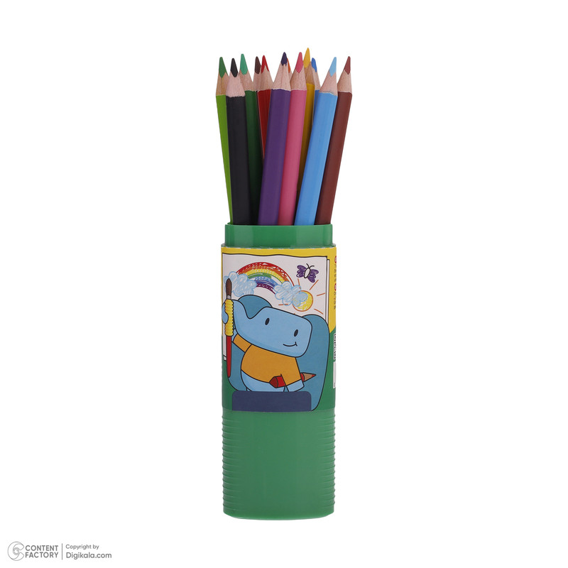 مداد آبرنگی 12 رنگ فونزل مدل kids