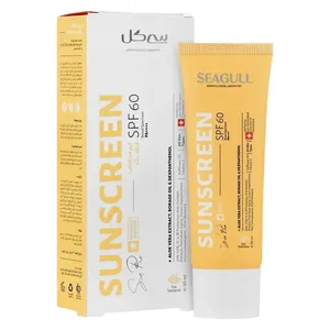 کرم ضد آفتاب بدون رنگ سی گل SPF 60 مدل 314 ‌مناسب برای انواع پوست حجم 50 میلی‌لیتر