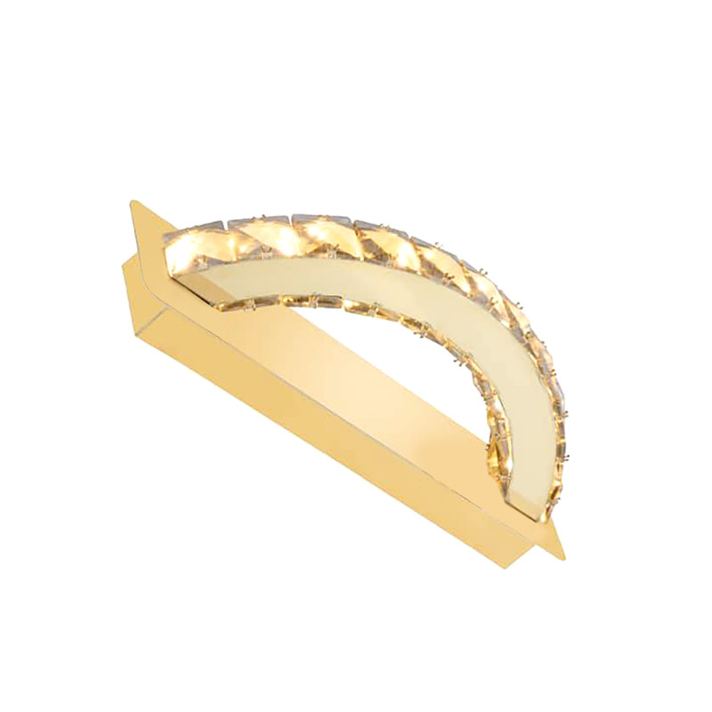 چراغ دیواری مدل کریستال هلال کد F144