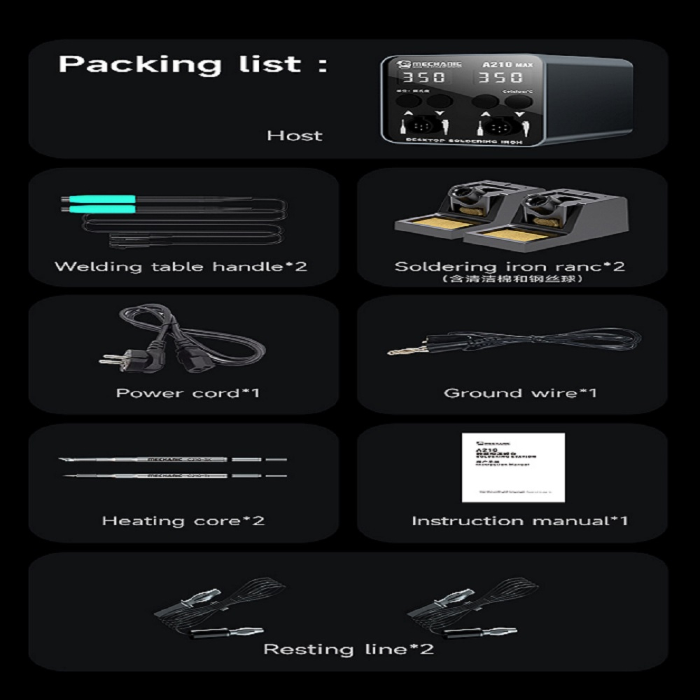 هویه 100 وات مکانیک مدل A210 MAX