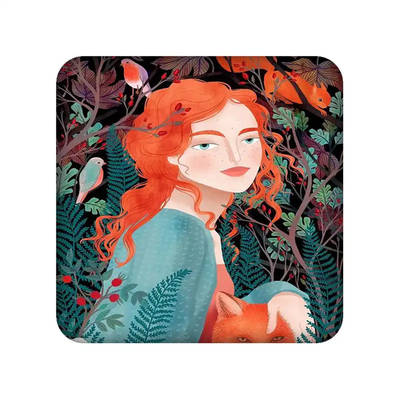 آینه جیبی مدل دختر کد 960