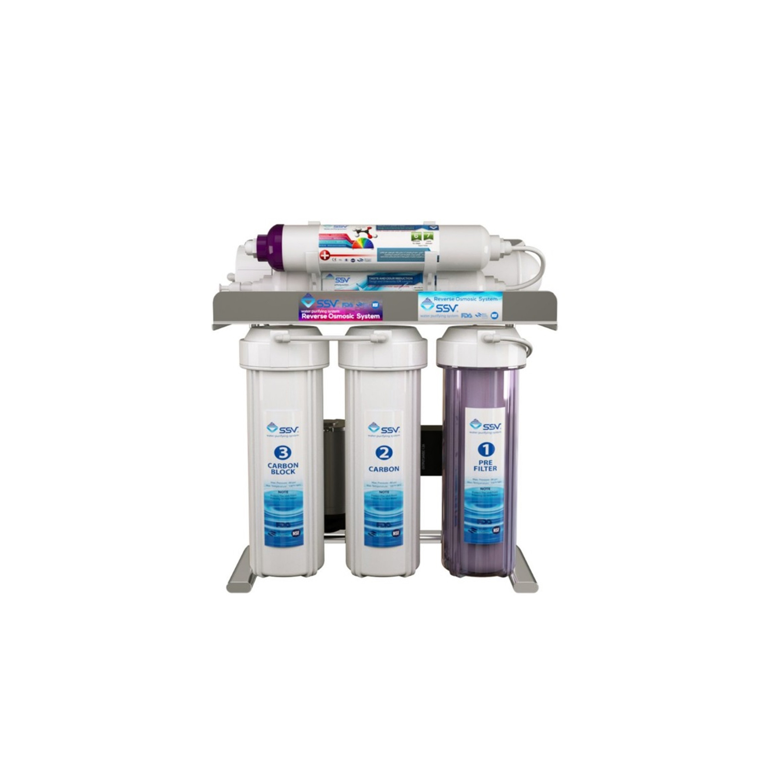 دستگاه تصفیه کننده آب اس اس وی مدل SuperClear X630 دستگاه تصفیه کننده آب اس اس وی مدل SuperClear X630
