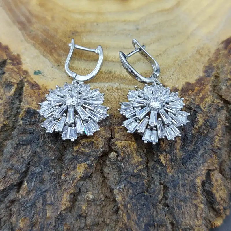 نیم ست نقره زنانه مدل 06