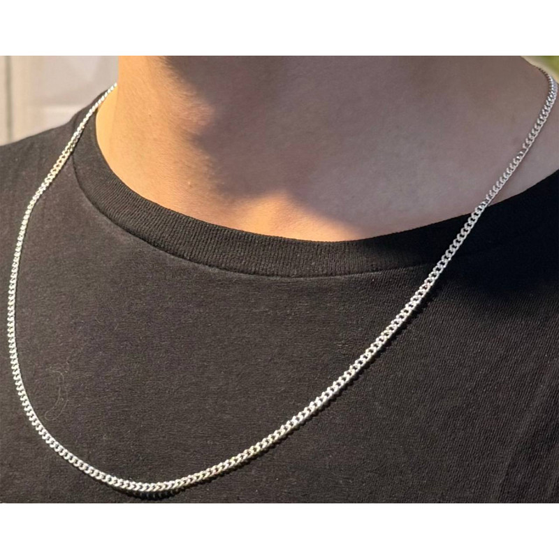 زنجیر نقره مردانه کد12.25