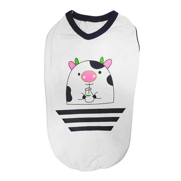 لباس سگ و گربه مدل گاو کد c10