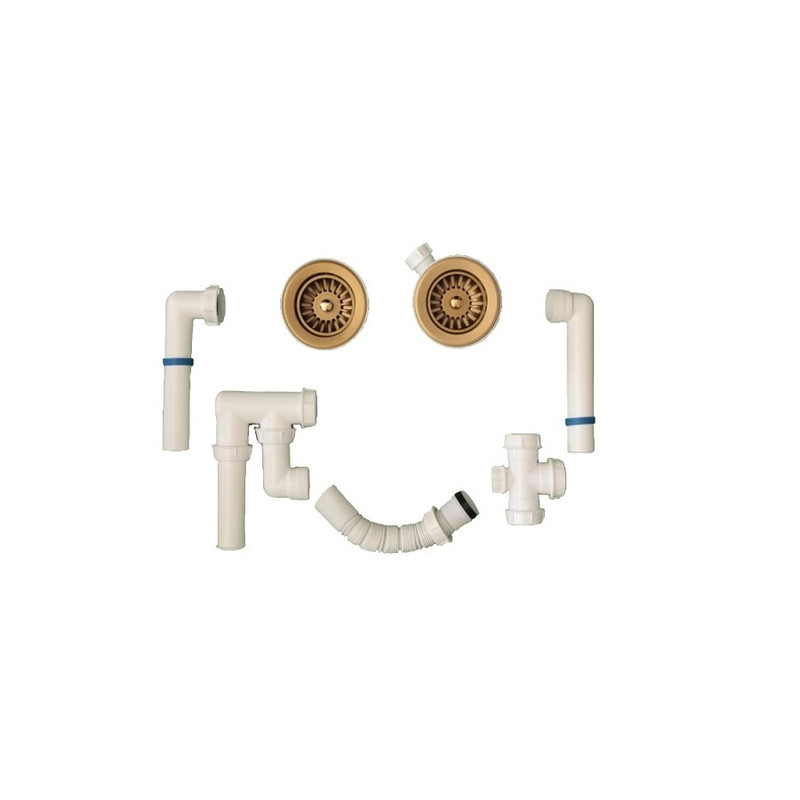 سینک ظرفشویی گرانیت توکار دو لگنه مدل هلن