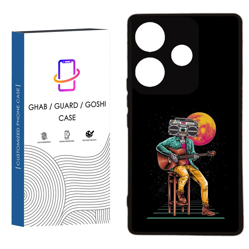 کاور قاب گارد گوشی طرح پسرانه کد 35 - TPU مناسب برای گوشی موبایل  شیائومی  Redmi 13