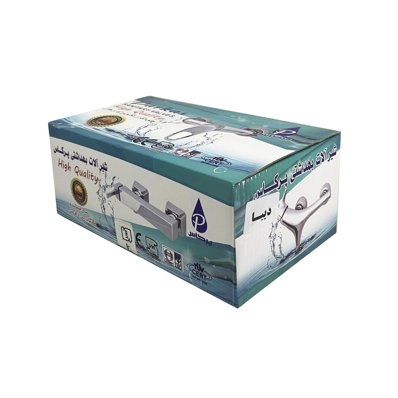 شیر سرویس بهداشتی پرکاس مدل دیبا کد B-02