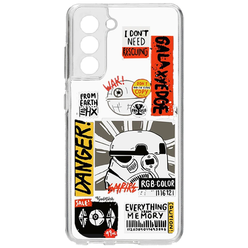 کاور طرح Starwar مناسب برای گوشی موبایل سامسونگ  Galaxy S21 Fe