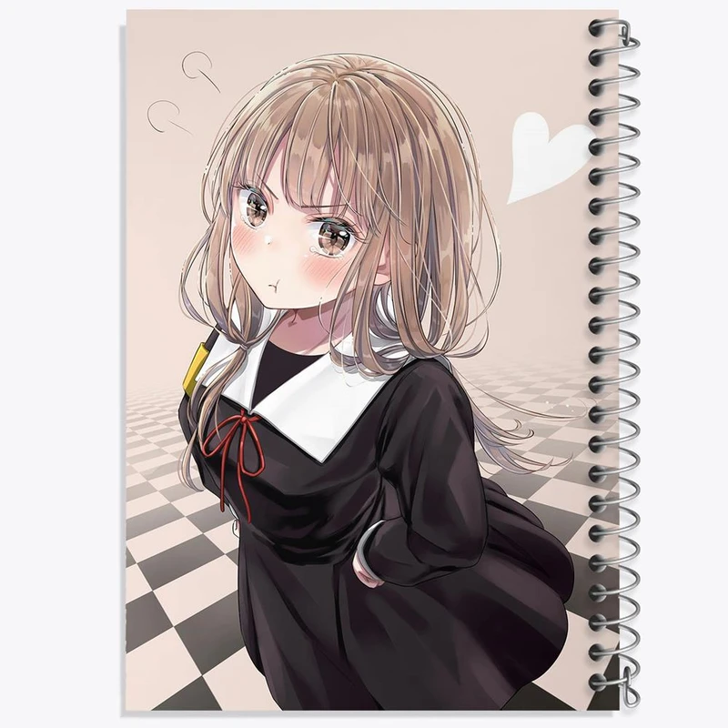 دفتر نقاشی 50 برگ خندالو مدل ماکی انیمه کاگویا ساما کد 15988