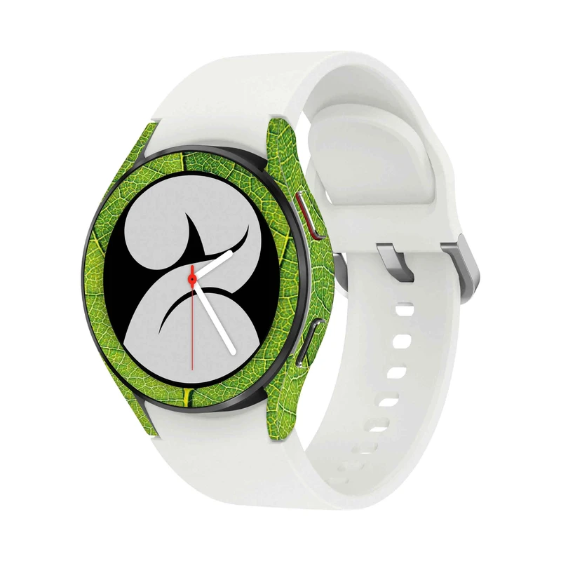  برچسب ماهوت طرح Leaf-Texture مناسب برای ساعت هوشمند سامسونگ Watch4 40mm