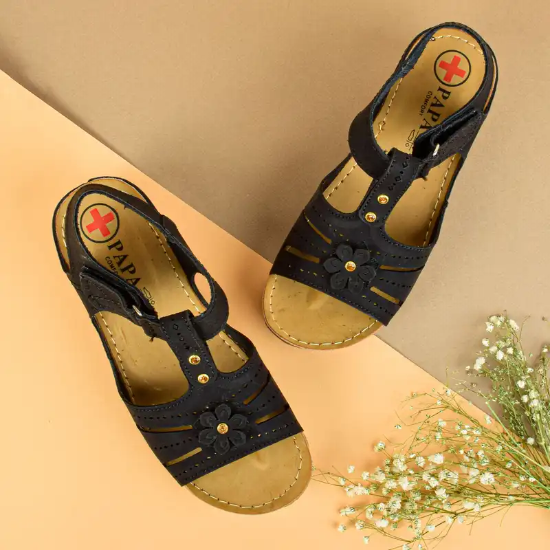 صندل زنانه پاپا مدل تارانتو کد BK.2924