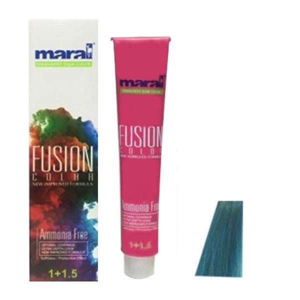 رنگ مو مارال مدل Fusion شماره 6.105 حجم 100 میلی لیتر رنگ آبی رویال