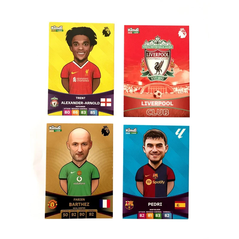 اسباب بازی شانسی کیمدی مدل کلاب لیورپول مجموعه 4 عددی