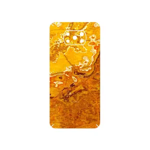 MAHOOT Gold Marble Cover Sticker for Xiaomi Poco X3 Pro