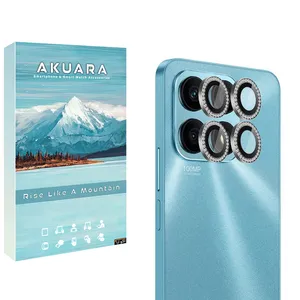 محافظ لنز دوربین فلزی آکوآرا مدل Diamond NGN مناسب برای گوشی موبایل آنر X8a