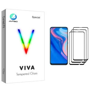 Junbo Viva Glass Screen Protector For Huawei Y9 Prime 2019 Pack Of 3