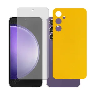 Glass Together model Matte Screen Protector Suitable for Samsung Galaxy S23 FE Mobile Phone with Back cover sticker