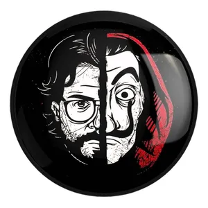 پیکسل خندالو طرح پروفسور سریال Money Heist کد 3232 مدل بزرگ