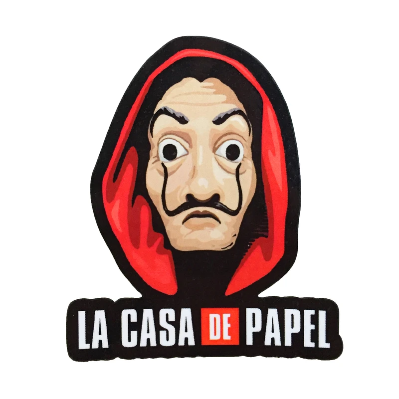 استیکر تزئینی موبایل و تبلت مدل سریال سرقت پول کد 020